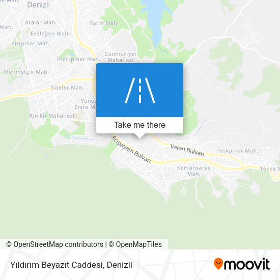 Yıldırım Beyazıt Caddesi map