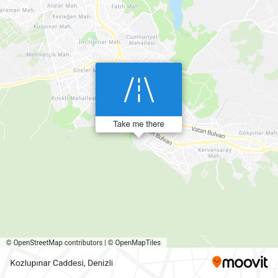 Kozlupınar Caddesi map