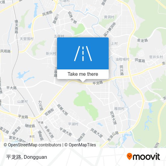 平龙路 map