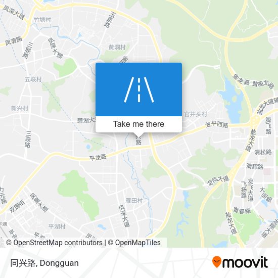 同兴路 map