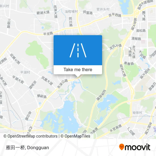 雁田一桥 map