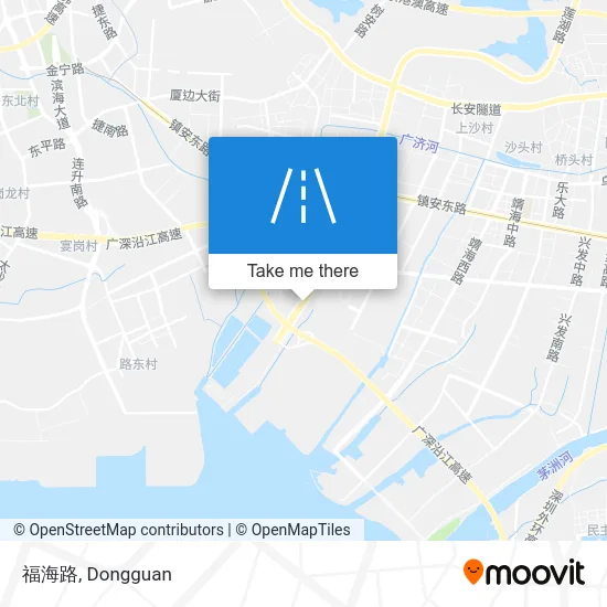 福海路 map
