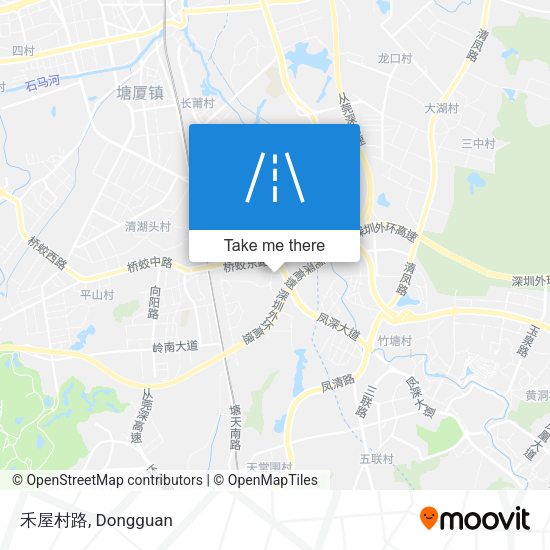 禾屋村路 map