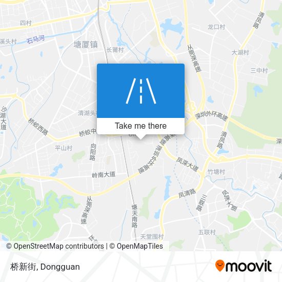 桥新街 map