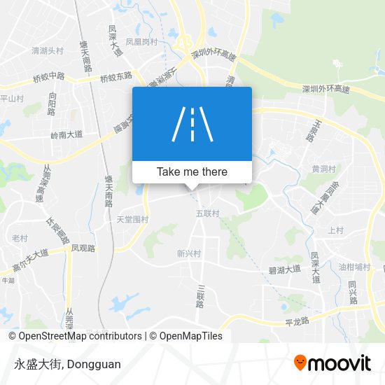 永盛大街 map