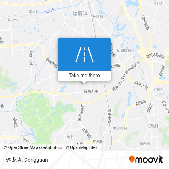 聚龙路 map