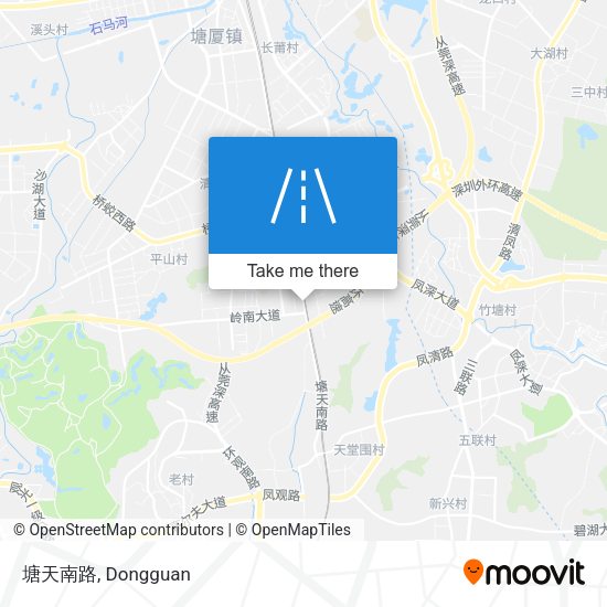 塘天南路 map