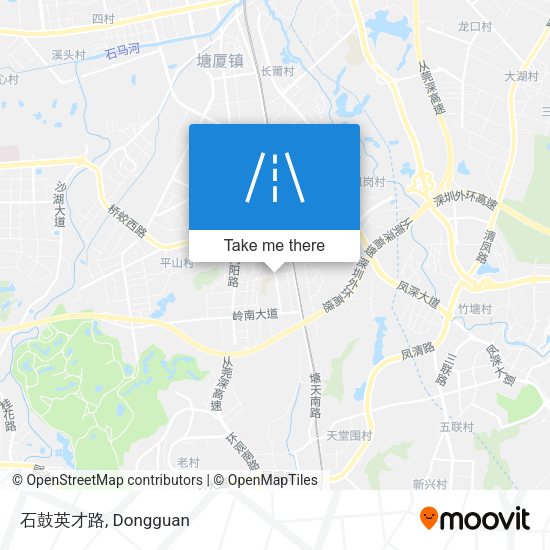石鼓英才路 map