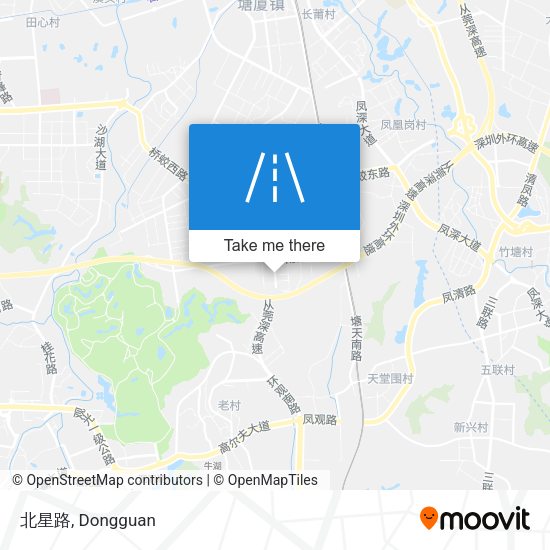 北星路 map