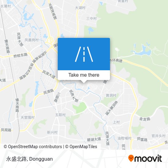永盛北路 map