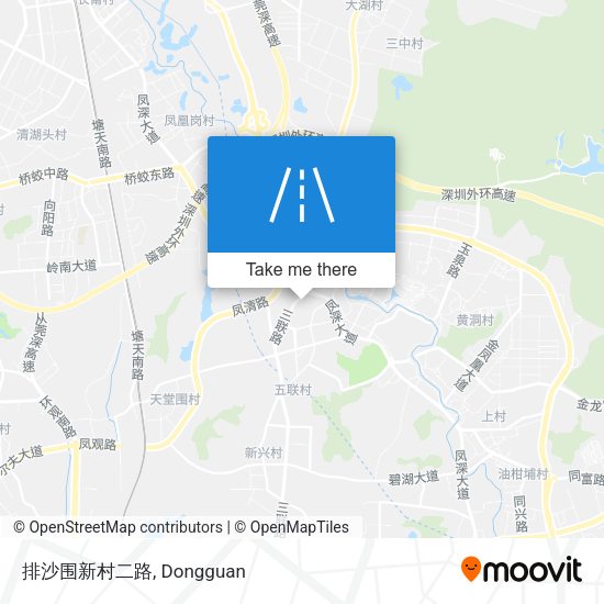 排沙围新村二路 map