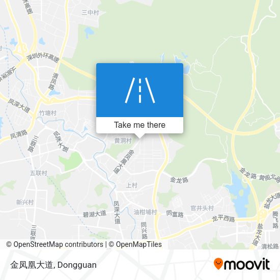 金凤凰大道 map