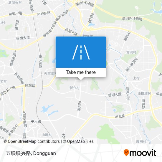 五联联兴路 map