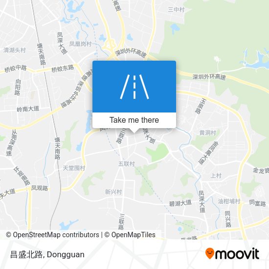 昌盛北路 map