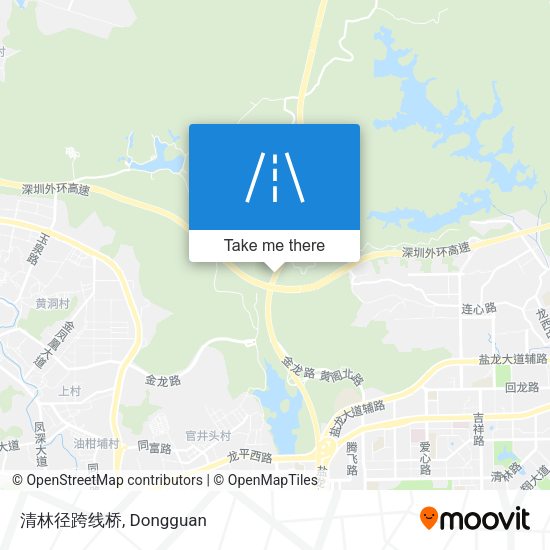 清林径跨线桥 map