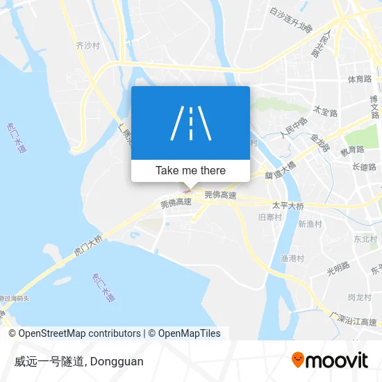威远一号隧道 map