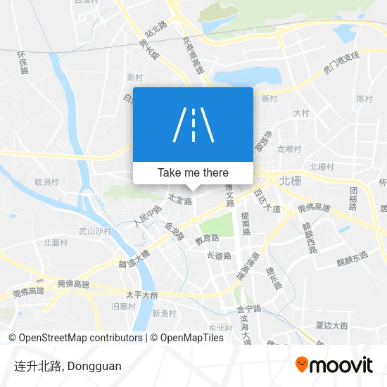 连升北路 map