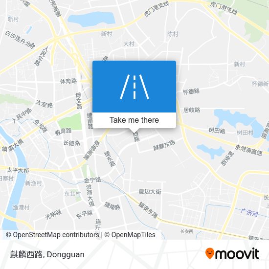 麒麟西路 map