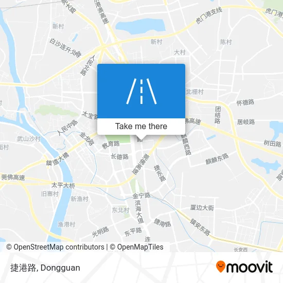 捷港路 map