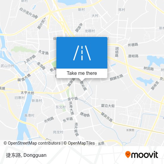 捷东路 map
