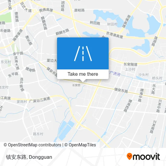 镇安东路 map