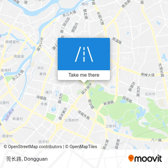 莞长路 map