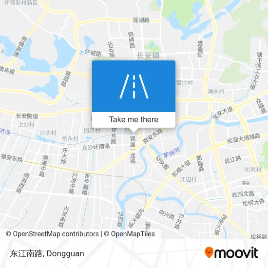 东江南路 map