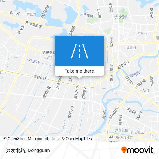 兴发北路 map