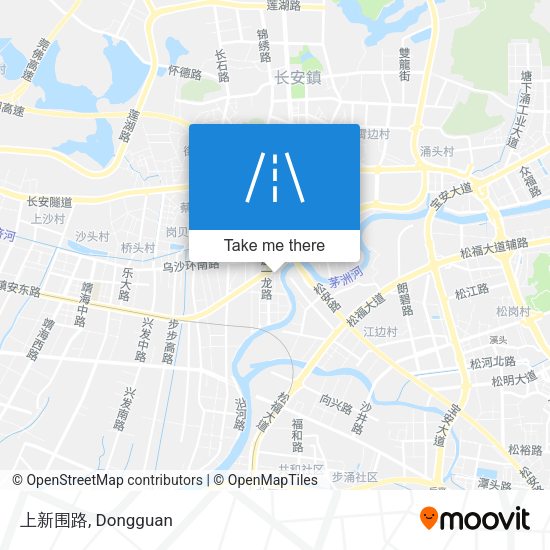 上新围路 map