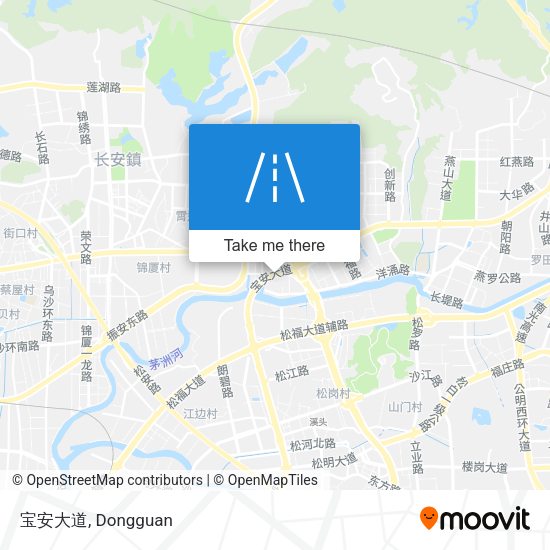 宝安大道 map