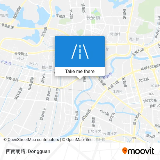 西南朗路 map