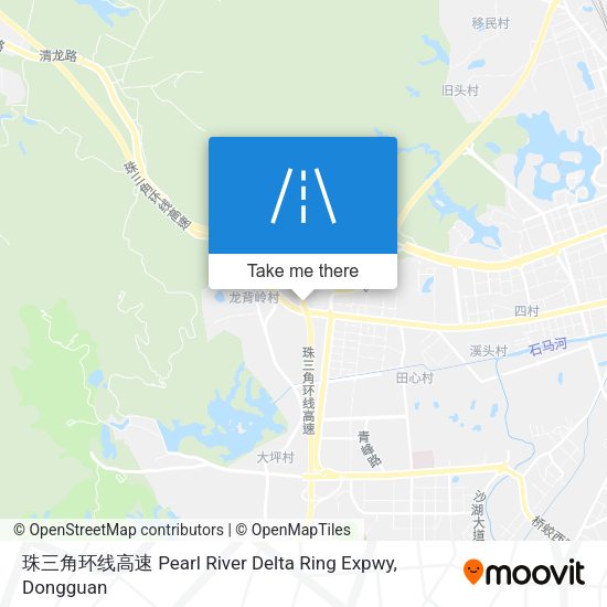 珠三角环线高速 Pearl River Delta Ring Expwy map