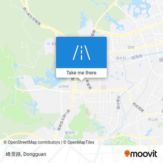 峰景路 map