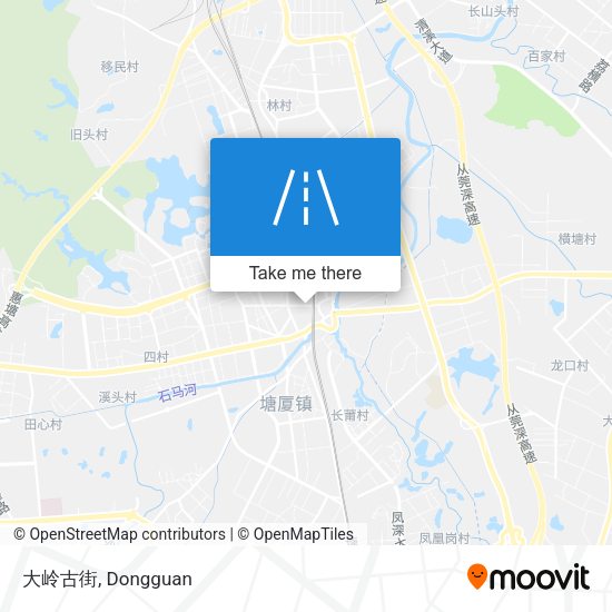 大岭古街 map