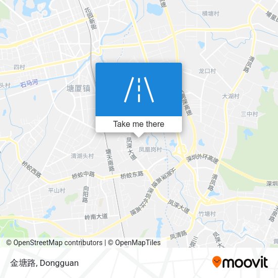 金塘路 map