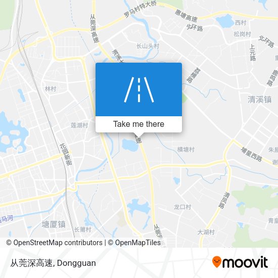 从莞深高速 map