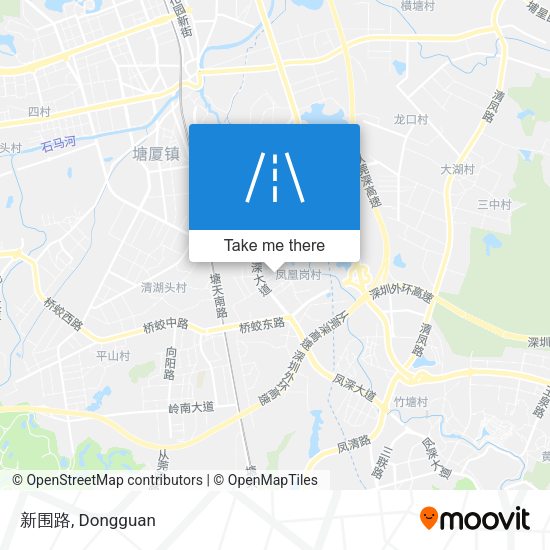 新围路 map