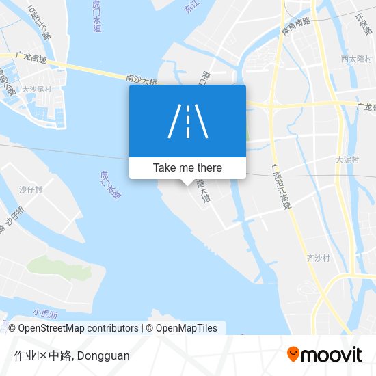 作业区中路 map