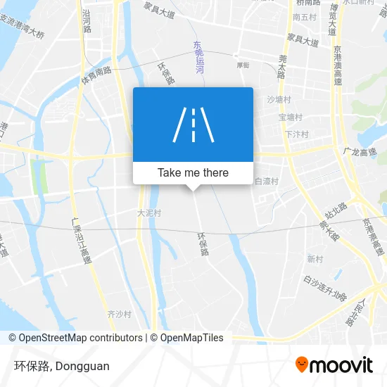 环保路 map