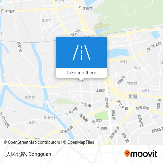 人民北路 map