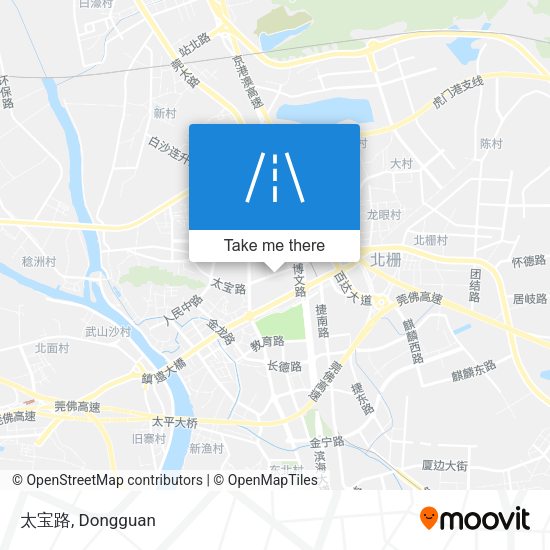 太宝路 map