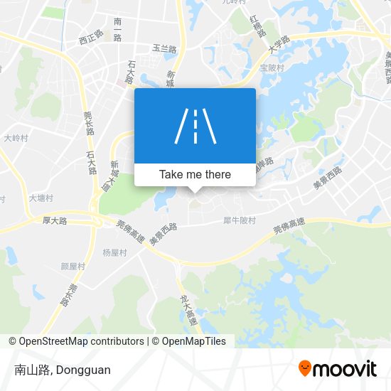 南山路 map