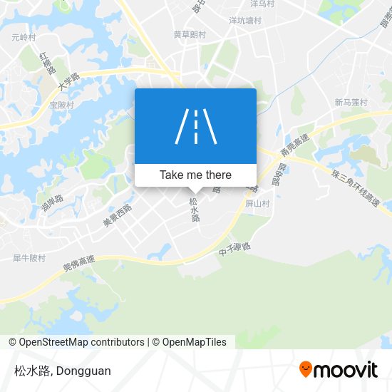 松水路 map