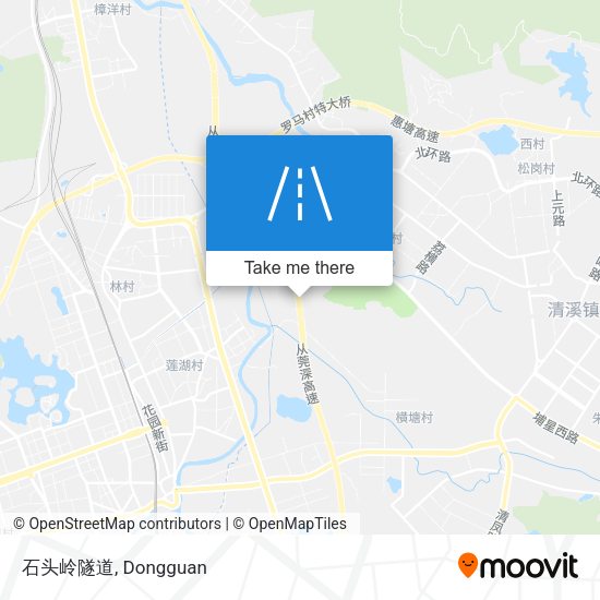 石头岭隧道 map