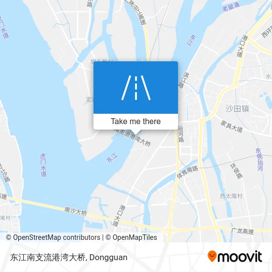 东江南支流港湾大桥 map