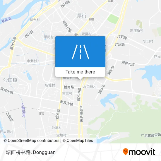 塘面桥林路 map