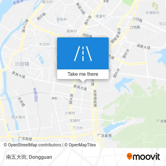 南五大街 map
