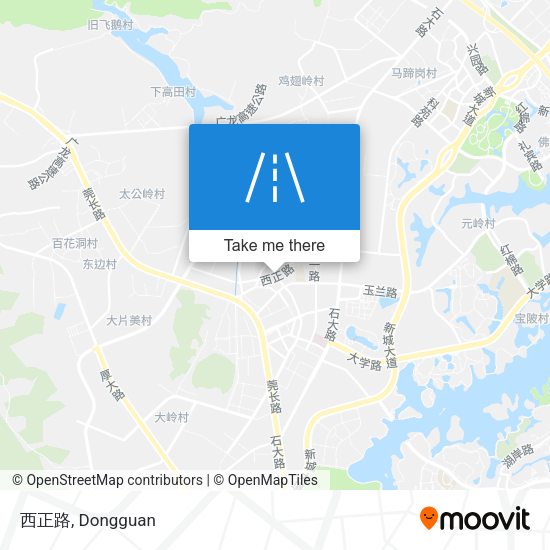 西正路 map