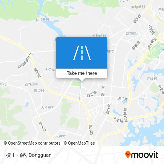 横正西路 map