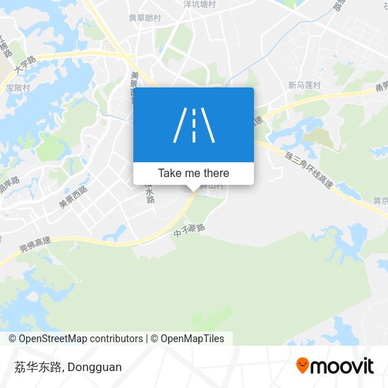 荔华东路 map